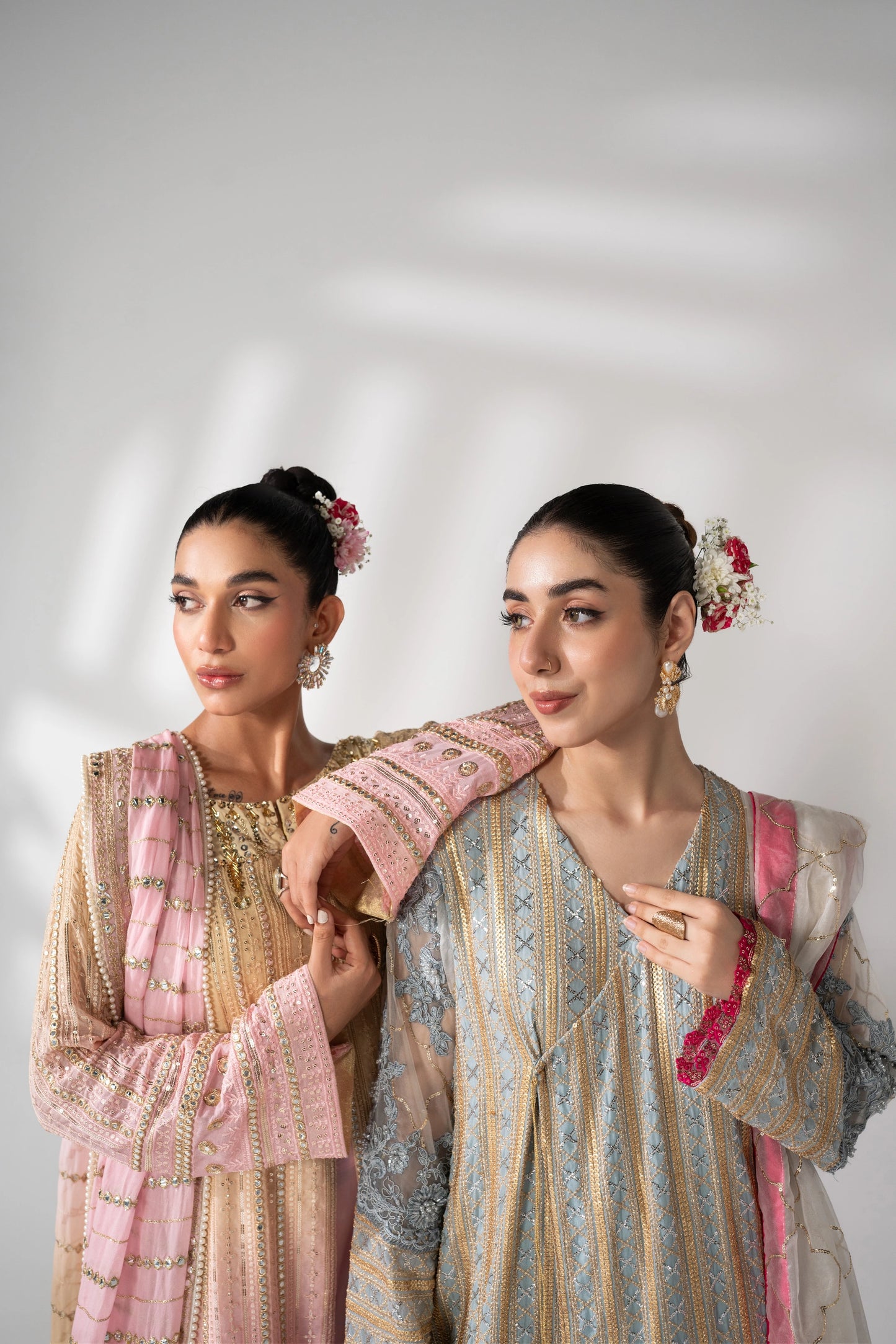 Aarzoo - Champagne & Pastel Pink