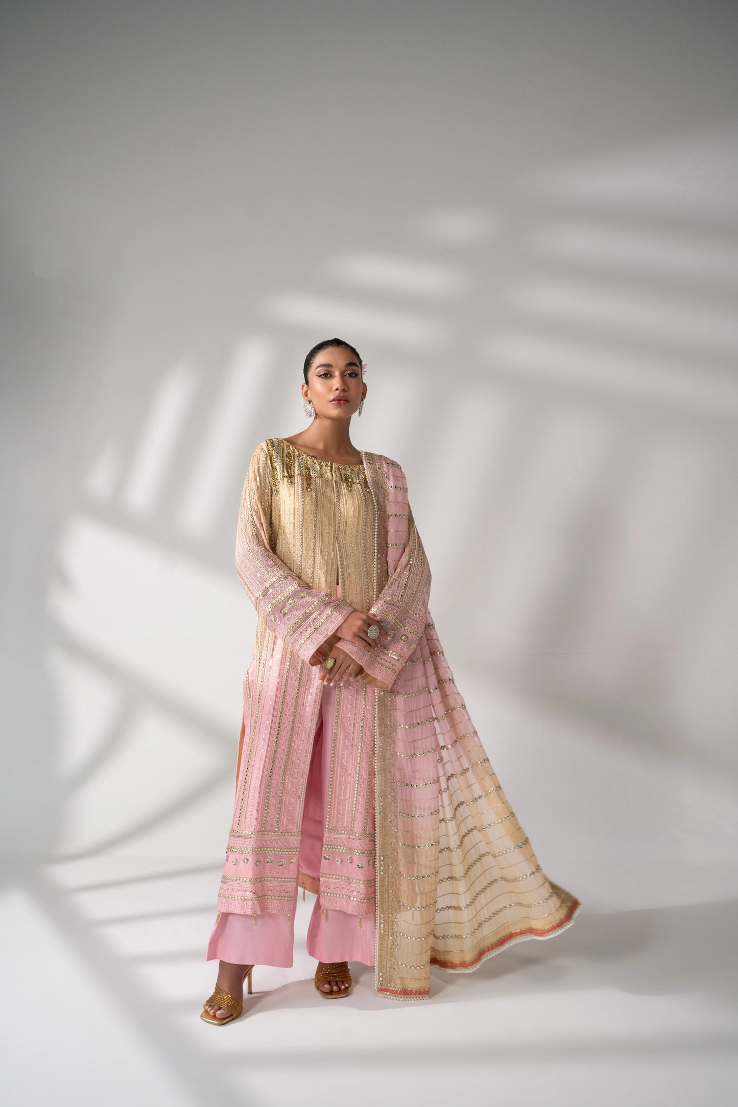Aarzoo - Champagne & Pastel Pink