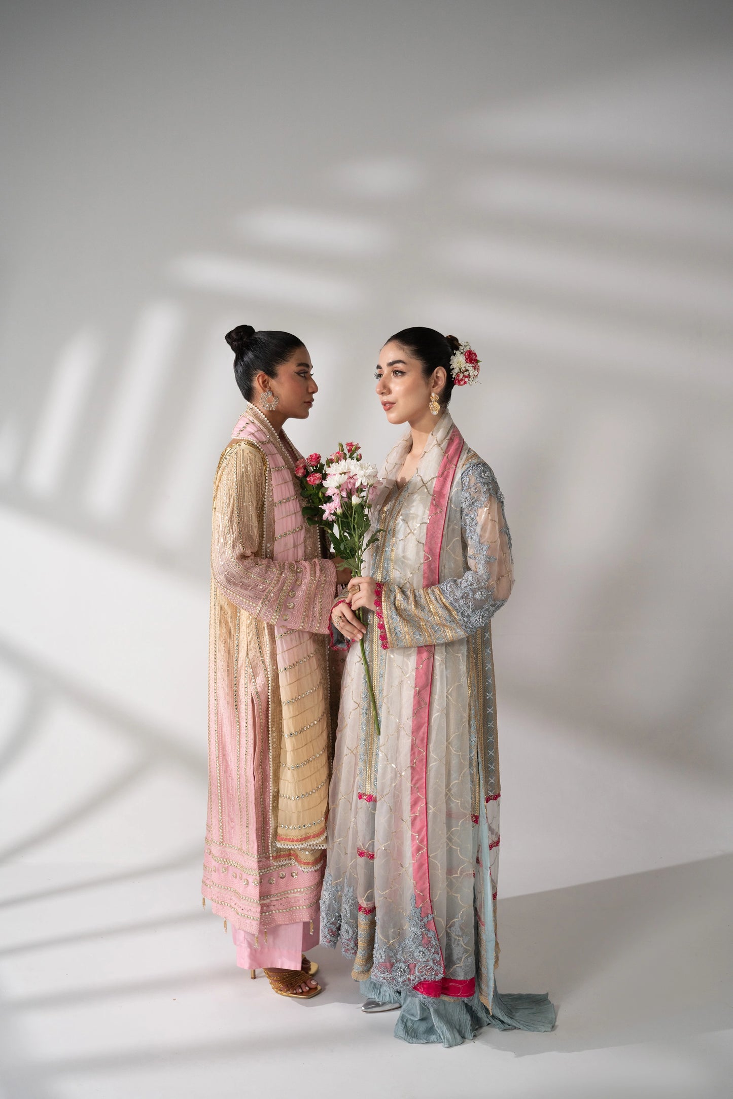 Aarzoo - Champagne & Pastel Pink