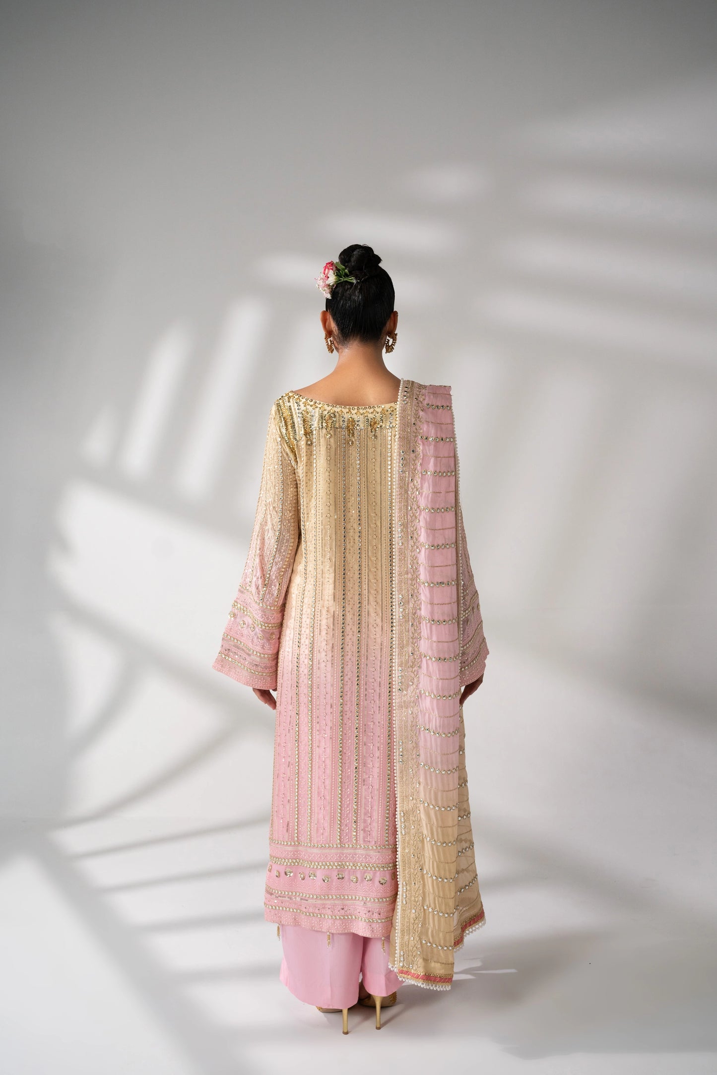 Aarzoo - Champagne & Pastel Pink